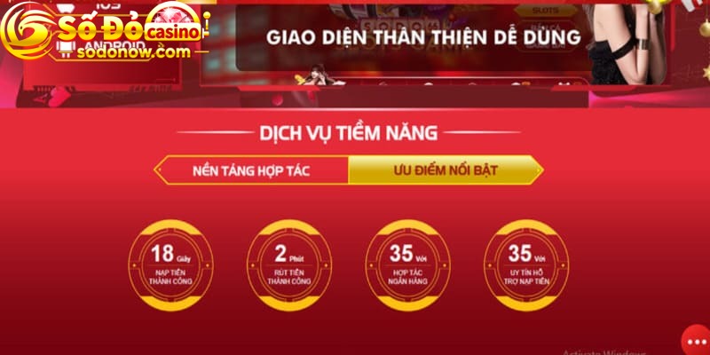 Người tham gia được hưởng rất nhiều lợi thế khi cá cược Sodo66